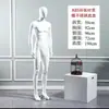 Tienda de ropa maniquí pintado al horno modelo de pie en ventana hombre y mujer cuerpo completo molde de cuerpo humano para ropa display modelo femenino
