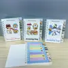 Comercio Exterior Linda Mascota Animal Cachorro Separador Bobina de Papel Dorado Cuaderno Guitarra Shiba Inu Notas Adhesivas Libro Diario de Estudiante Libro de Regalo