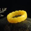 Pulsera de Cera de Abeja Ámbar de Segunda Generación Venta al por Mayor de Fábrica Ámbar Sangre Ámbar Flor Ámbar Medicina Pulsera de Cera Vieja Fluorescente Flotante Agua Salada