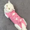 Roupa de esterilização para gatos, roupa de esterilização estilo bandagem pós-cirúrgica para cães e gatos, roupas e suprimentos pós-cirúrgicos para gatos e cães
