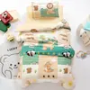 Juego de colcha de algodón de tres piezas para jardín de infantes, juego de ropa de cama para niños de seis o siete piezas, ropa de cama especial para que los bebés duerman la siesta en la escuela