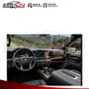Adecuado para modelos Chevrolet Silverado 22-25, calcomanía decorativa de moldura lateral del pasajero para consola central de ABS modificada