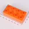 Compatible con partícula grande para Huimei cliente feliz 2 x 4 ladrillo grueso/8 agujeros plástico bloques de construcción de partícula grande accesorios a granel AliExpress