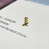 Pendientes de Acero de Titanio con Cierre de Rosca de Oro de 18 Quilates, Tornillos Creativos Pequeños para Cartílago, Elegantes y Versátiles para Mujeres