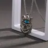Collares para Hombre Estilo Urbano, Colgantes Personalizados de Celebridades de Internet, Cadenas Largas para Suéteres, Joyería de Acero Inoxidable Fábrica al por Mayor