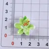 Acessórios de Joia DIY Desenho Animado de Lírio Cola de Creme Resina Pequenos Acessórios Pacote de Material para Grampo de Cabelo Feito à Mão Atacado