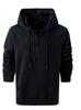 2025 novo comércio exterior transfronteiriço código europeu primavera e outono masculino xadrez jacquard cor sólida suéter casual com capuz