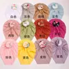 Gorro de Suéter Nuevo para Bebé Europeo y Americano, Lindo Gorro Infantil de Color Sólido con Diseño de Rosquilla, Gorro Fetal para Bebé Delgado y Transpirable de Cuatro Estaciones