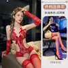 Body de encaje francés con abertura y lazo, ajustado, estilo 'hot girl', de atar, puro deseo, lencería sexy