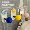 Gancho de baño Dopamine sin perforaciones, fuerte adhesivo de carga, gancho trasero sin costuras para ropa, gancho para toalla de baño
