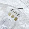 Arte de Uñas Colorido Fondo Plano Rectangular Octagonal Diamante Calidad K9 Fondo Plano Cuadrado Diamante Dorado Esmeralda Verde Joyería para Uñas Venta al por Mayor