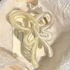 Pinza para el pelo grande y moderna para mujer, elegante y sofisticada, pinza para el pelo exquisita, pinza de tiburón simple para primavera-verano