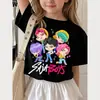 Camiseta de Algodón Hasbro Kpop Demon Hunter para Niños y Niñas Camiseta de Manga Corta de Verano para Niños y Niñas