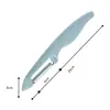 Cuchillo Multifuncional para Pelar de Hogar Acero Inoxidable Pelador Portátil Cocina Cuchillo para Pelar Frutas y Verduras Cuchillo Plegable