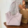 Bolsa de Mão Tendência de Grande Capacidade para o Dia a Dia de Mulheres, Nova Moda Primavera 2026 Bolsa de Ombro de Alto Valor com Laço