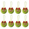 2026 Natal Bolas Coloridas de Pelo Falso de Coelho DIY Enfeites de Decoração para Árvore de Natal Feriado Bola de Pelúcia Transfronteiriça Novo Produto
