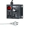 Regulador de Voltaje Electrónico SCR Versión Inglesa 4000W Control de Velocidad para Motor de Ventilador Taladro Eléctrico Termostato 220v