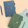 Caja de Regalo para Cuaderno de Negocios con Hebilla de Plástico, Recuerdo, Bloc de Notas para Registro de Trabajo de Oficina, Logo Impreso, Juego de Caja de Regalo Sencilla