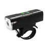 Luz de bicicleta com buzina de alto decibéis, recarregável, luz de alta intensidade, adequada para mountain bike, iluminação noturna e ciclismo ao ar livre