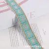 Cinta Jacquard Estilo Étnico de 3 cm en Stock para Accesorios de Ropa y Decoración de Cajas