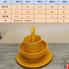 Conjunto de mesa de louça para restaurante Hot Pot de quatro peças conjunto de mesa de hotel de tigelas e pratos conjunto imitação de porcelana melamina restaurante branco hotel A5