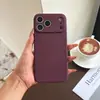 Estojo para Celular 18Pm com Furo de Precisão Adequado para Iphone17Pm Silicone Líquido Cobertura Completa Material da Lente Estojo de Silicone Líquido