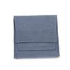 Fabricantes bolsa de terciopelo de punto con solapa bolsa sobre para joyería bolsa de microfibra para guardar regalos se puede imprimir con logo