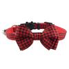 Collar para gato con cascabel, pajarita y lazo, serie navideña, transfronterizo, con accesorios para mascotas