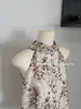 Top Halter de Verão Tendência e Único com Estampa de Leopardo Retrô Toque Suave Amarração no Pescoço Emagrecedor