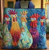 2026 Sitio Independiente Transfronterizo Amazon Bolso Nuevo Bolso Tote Estampado Digital Bolso Tote Acolchado de Moda