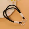 Cuerda de Muñeca Tejida Fuerte Duradera de Dopamina Cuerda de Mano Antiperdida Llavero Multifuncional Cordón para Llaves Accesorio Creativo