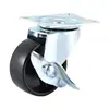 Rueda giratoria móvil de PP con tornillo universal, rueda direccional para el hogar, rueda de empuje de 1 pulgada, 2 pulgadas, 3 pulgadas, rueda universal para estante