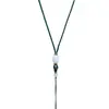 Cordón para Colgante de Jade Aventurina Tejido a Mano, Cordón para Colgante de Jade con Hebilla de Seguridad Ajustable para Hombres y Mujeres