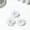 Rosa Pequeña Té de Rosas Cabeza de Flor de Seda Decoración del Hogar Material DIY Accesorios para Sesión Fotográfica Pared de Fondo para Boda Flor Artificial