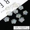 Accesorios de Resina de Mariposa Láser de Color Degradado al por Mayor Pegamento de Cristal Pegamento en Crema para Manualidades Funda de Teléfono Móvil Lazo Transparente