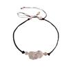 Venta al por mayor, collar de Pixiu de obsidiana de color con ojo para pareja, colgante Yan Jiu, cadena de clavícula roja para hombre y mujer, regalo