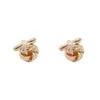 AliExpress Amazon Novos Abotoaduras Redondas de Cobre Espiraladas Moda Abotoaduras para Camisa Social