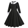 Na quarta-feira, Adams cos roupas festa infantil Adams vestido de chiffon preto entrega de uma peça