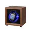 Caja giratoria vertical para relojes de pulsera, Dispositivo giratorio para relojes, Dispositivo vibratorio para relojes, Soporte para colocar relojes, Caja para relojes, Dispositivo enrollador de relojes, Enrollador de relojes silencioso