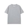 Camiseta de Manga Corta Solona 230g Tacto Frío Hombro Caído Verano Peso Pesado Marca de Tendencia para Hombre Camiseta Personalizada de Cuello Redondo Manga Media