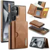 M6 para Samsung S24 Ultra Antirrobo Cepillo Cartera Funda S24 Ultra 2 en 1 Funda Magnética para Teléfono