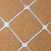 Posavasos Redondos de Corcho con Adhesivo, Cuadrados Autoadhesivos de Corcho con Adhesivo, Artesanías de Cerámica, Almohadillas Aislantes del Calor Antideslizantes