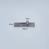 Pieza del eje superior de la puerta de vidrio, eje superior de acero inoxidable, titanio negro, oro rosa, eje de puerta simple, eje de cielo, accesorios de resorte