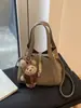 Bolsa Vintage de Nicho para Mulheres, Novo Modelo 2026, Bolsa Saco Simples e Estilosa, Bolsa Transversal Mãe e Filha