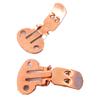 Fábrica de Origen Hebilla de Zapato de Acero Inoxidable Clip de Zapato Plegable de Metal de Acero de Muelle Sujetador Accesorios Decorativos para Zapatos de Mujer