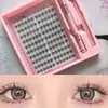 Set de Pestañas Postizas Transfronterizo, Gran Capacidad, Pestañas Postizas de Cola de Pez Hada, Maquillaje Natural, Look Ligero Salado, Versátil, Lindo y Dinámico
