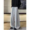 En stock: Nuevo Modelo Otoño 2026, Pantalones tipo guadaña simples de Algodón Chino 380g, Pantalones Casuales para Hombre, Pantalones de Chándal Deportivos