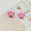 Venda Quente Tiktok Pentagrama Acrílico Multifacetado Pentagrama AB Furo Reto Contas Artesanais DIY Pendente de Carro Corrente de Celular Acessórios
