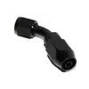 Conector de junta de tubería de enfriamiento de aceite de 45 grados AN4/AN6/AN8/AN10/AN12/AN16 negro/azul/rojo