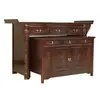 Mesa de altar de madera maciza para uso doméstico, estilo moderno simple, adecuada para adorar a Guan Gong y al Dios de la Riqueza, mesa de ofrendas y mesa de incienso